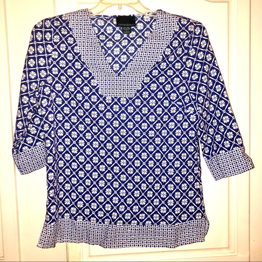 Cynthia Rowley linen top
